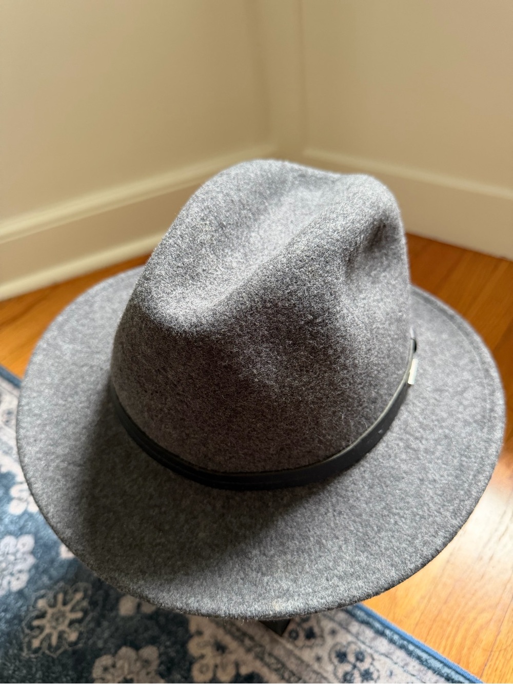 Stetson Explorer Wool Mello Felt Crushable Water Repellent Gray Hat USA Made XL